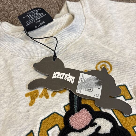 Brand New with Tags BBC Ice Cream Super Crew Neck Trainer Small - Cotton - Picture 10 of 14